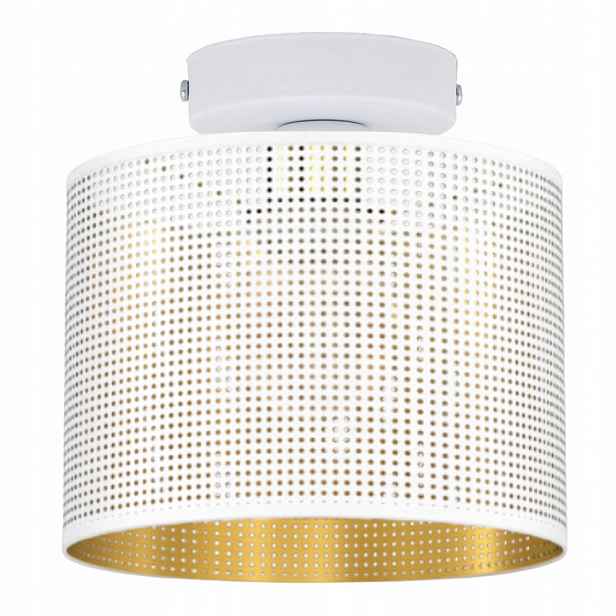 Stropní Svítidlo Lampa S Dírkami, Zlato Mesh