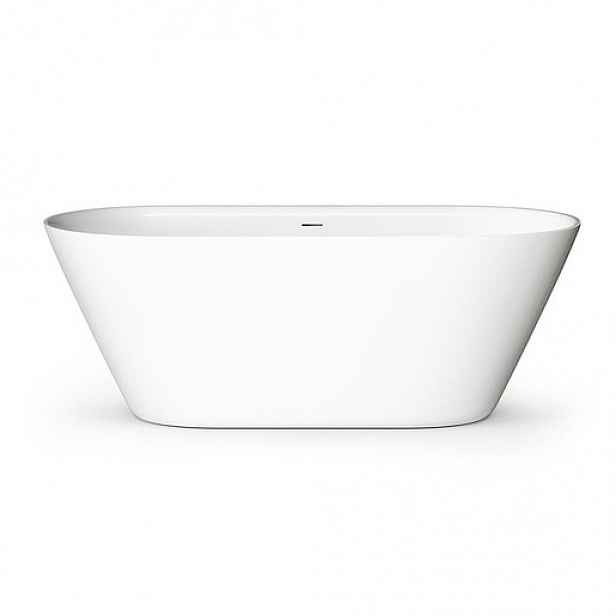 Volně stojící vana Roth Linea Stone 167x72,5 cm litý mramor levá i pravá 5261000