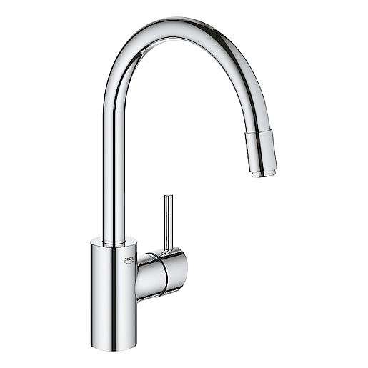 Dřezová baterie Grohe Concetto New s vytahovací sprškou chrom 31212003