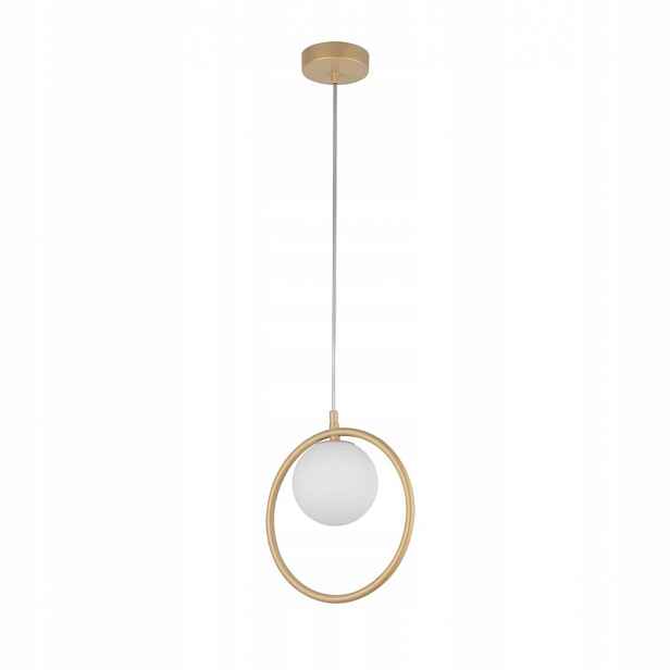 Lustr Závěsná lampa Aqua Moderní Zlatá G9 90 cm Sigma Lighting