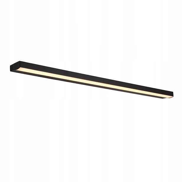 Nástěnná koupelnová lampa W0404D Černá Led 10 W IP44 MaxLight