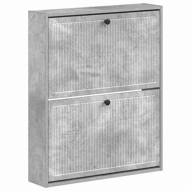 vidaXL Nástěnná skříň na boty EDE 71 x 17 x 86 cm Kompozitní dřevo