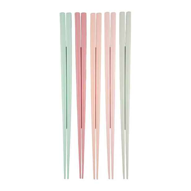 Bambusový příbor 5 ks pro 5 osob Pastel – Sass & Belle