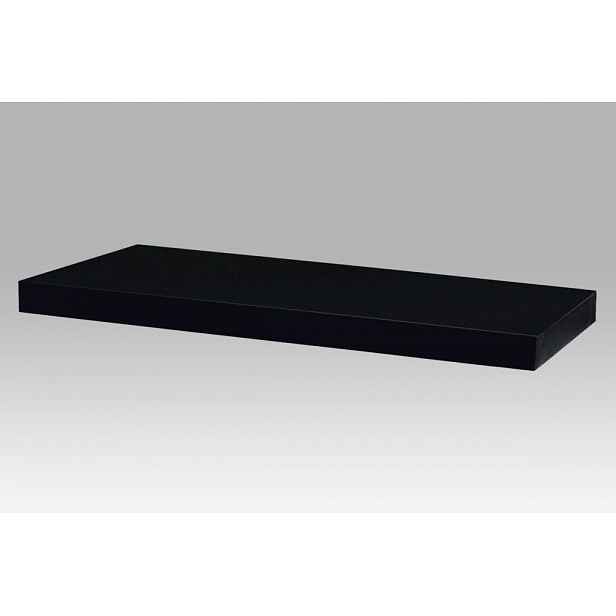 Nástěnná polička P-005 80 cm Autronic Černá