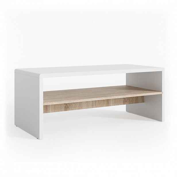 Vicco KONFERENČNÍ STŮL Bílá/Sonoma 99.6 x 39.8 cm
