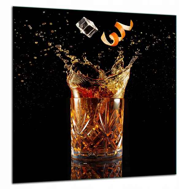 Skleněná Ochranná Deska Panel Lepidlo 60x65 Drink