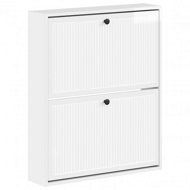 vidaXL Nástěnná skříň na boty EDE 71 x 17 x 86 cm Kompozitní dřevo