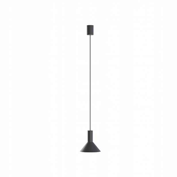 Černá závěsná lampa Hermanos s moderním designem nad stůl Nowodvorski