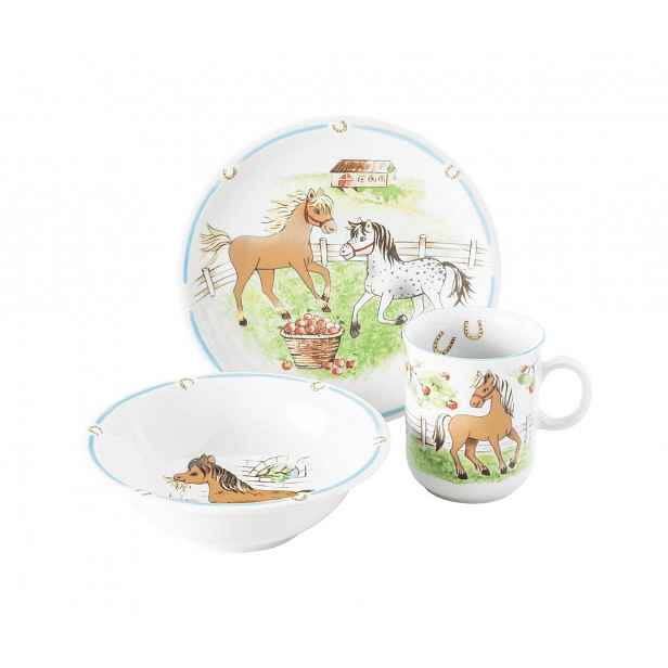 Dětský set Seltmann Weiden My Pony porcelán 3 díly