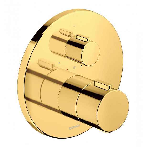 Duravit - Termostatická baterie pod omítku, zlatá TH4200016034