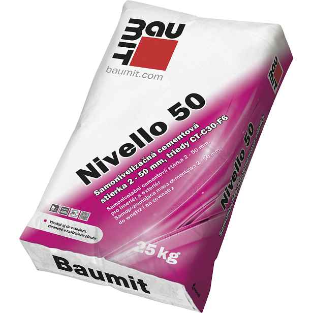 Hmota samonivelační Baumit Nivello 50