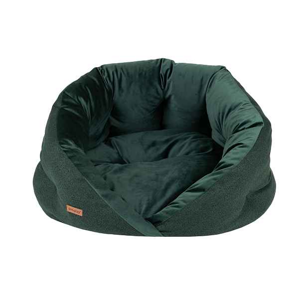 Pelíšek pro psa SIDNEY - cocoon zelená velikost S, M Rozměr: M - 60x60x38 cm