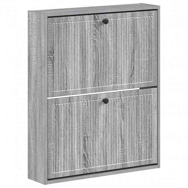 vidaXL Nástěnná skříň na boty EDE 71 x 17 x 86 cm Kompozitní dřevo