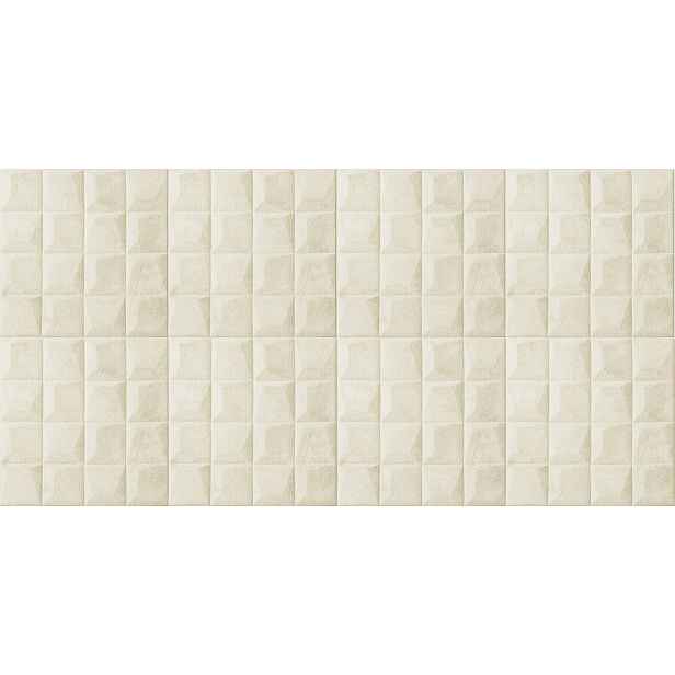 Hcs deco 3D samolepicí stěnový panel do obýváku béžový samet