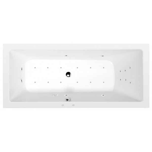 Masážní vana Polysan Mimoa 170x80 cm Attraction Hydro-Air akrylát levá i pravá 71713.4010