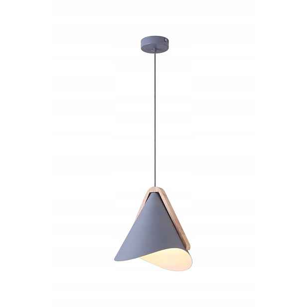 Závěsná lampa do jídelny E27 1x60W popelavá barva 6649 Neva Rabalux