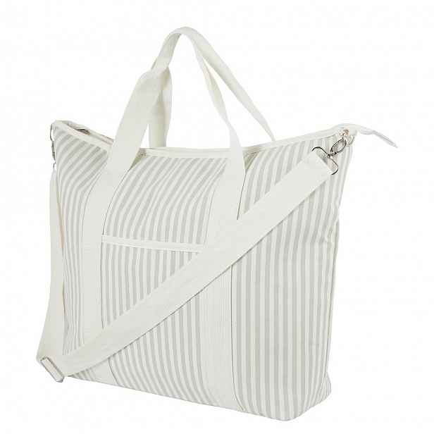 Butlers KEEP COOL Chladicí taška velká - šedá/bílá