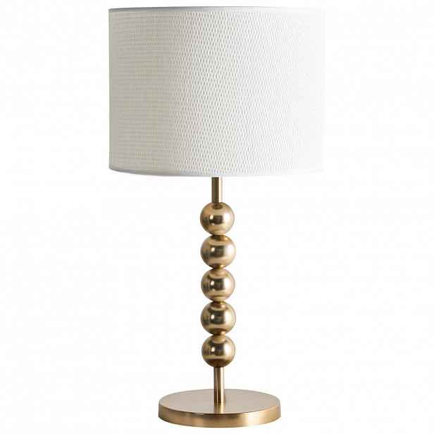 Beliani STOLNÍ LAMPA Mosaz Loky