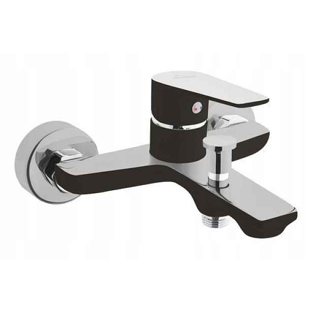 Vanová baterie Dokos černá/chrom BW-19-004