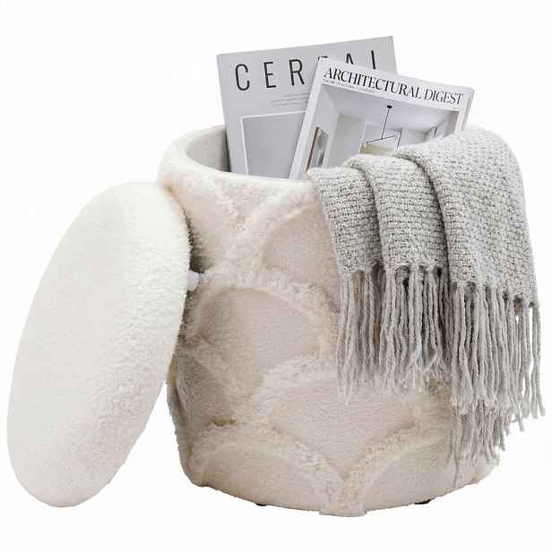 Livetastic TABURET, textil, 40/45/40 cm