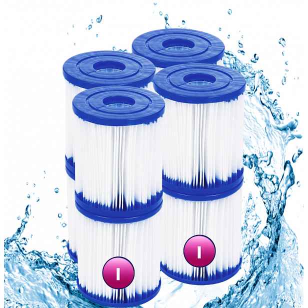 8 x Filtr Do Bazénu Čerpadla Bestway Filtrační Vložka 58093 Typ I