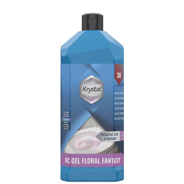 KRYSTAL CLEADER 38 WC gel floral fantasy 750 ml