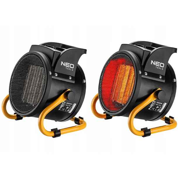 Elektrický keramický ohřívač Ptc 2 kW Neo Tools 90-062