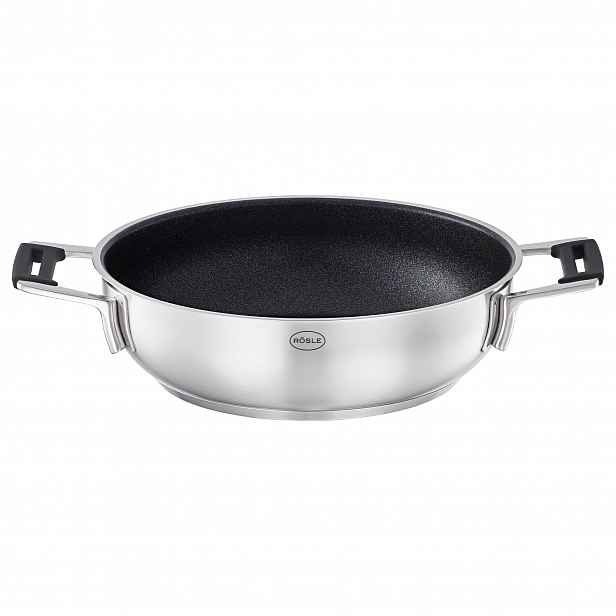 Rösle Nerezová servírovací pánev s nepřilnavým povrchem, Silence Pro, 24 cm 91976