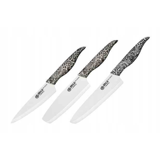 Samura Inca Set 3 keramických nožů (SIN-0220W) bílý