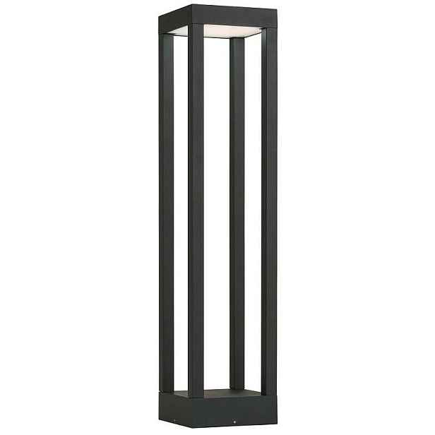 Venkovní zahradní lampa Structure Černá 13W Led 3000K IP54 50cm