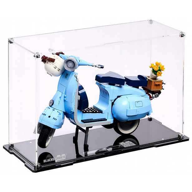 Vitrína Blacked Brick pro Lego 10298 Creator Expert Vespa 125