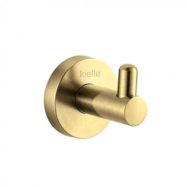kielle Oudee - Háček jednoduchý, brushed gold 40602086