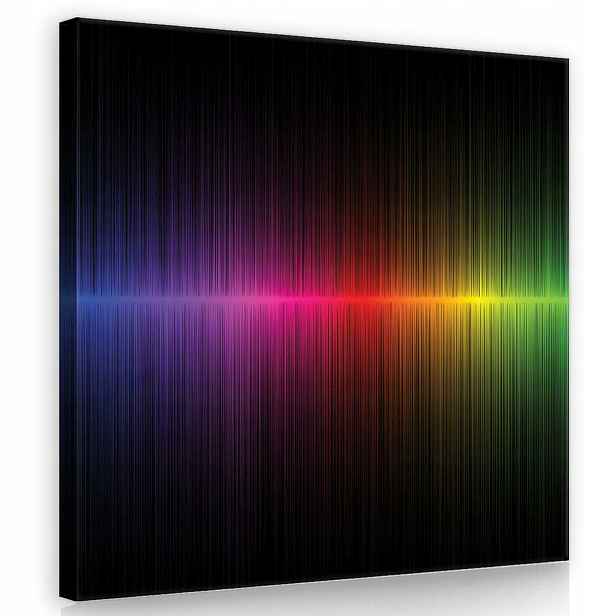 Obraz Na Plátně Plátno 80x80 Dúha Spektrum