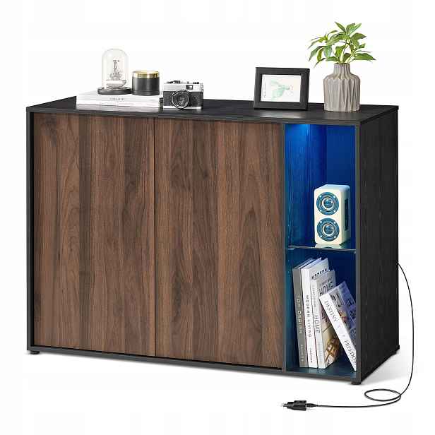 Stojící Rtv skříňka Songmics 100 cm x 71 cm x 30 cm-6