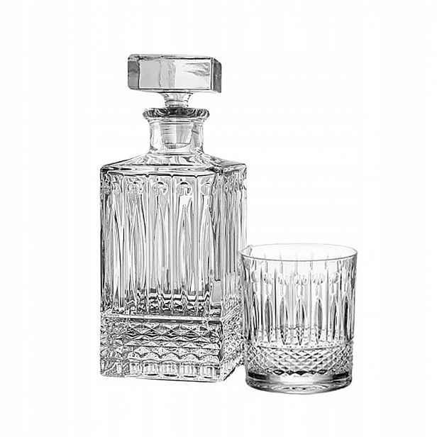 Bohemia Windsor – Sada Na Whisky: Karafa 6 Sklenic