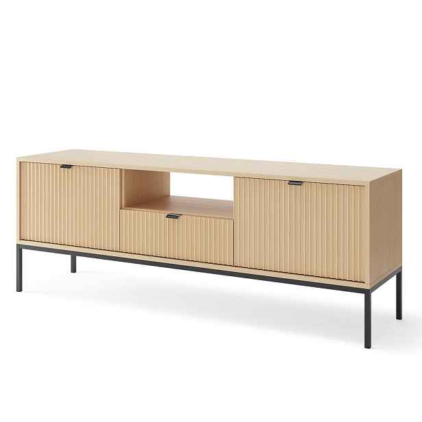 MASSENO TV STOLEK STELLARE, 154/56/39 cm, dekor dub
