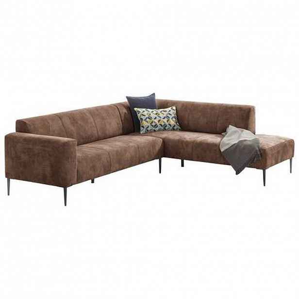 W.Schillig ROHOVÁ SEDAČKA, textil, světle hnědá - Sedací soupravy - 000137005205
