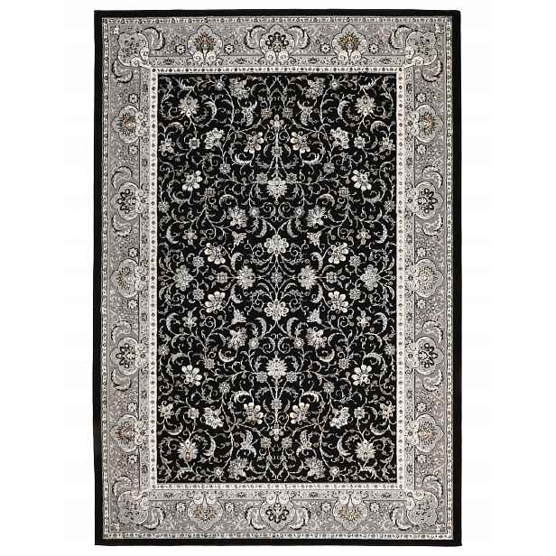 Koberec Glamour Grece 120x170 cm Klasik Černý