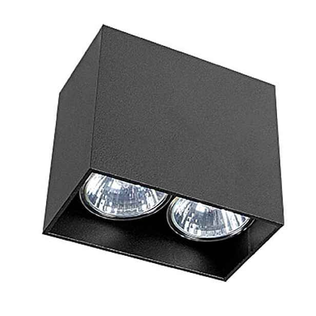 Spotové nástěnný Led svítidlo Nowodvorski Gap černé, hliník 9384