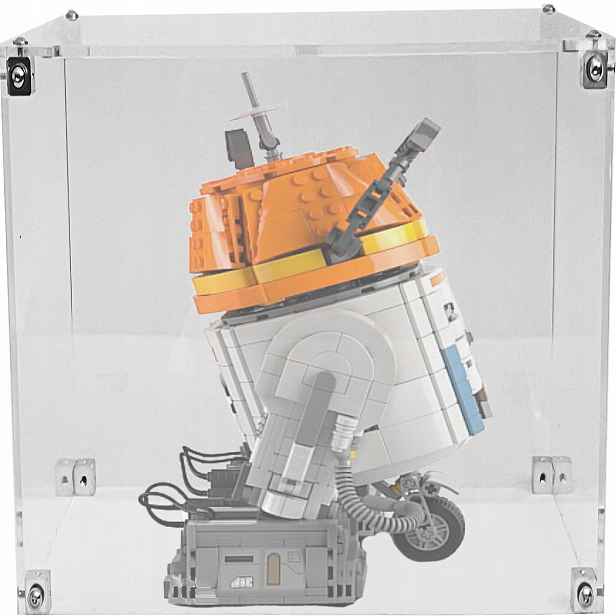 Drewlandská vitrína pro stavebnici Lego 75416 Star Wars Droid Chopper (C1-10P)