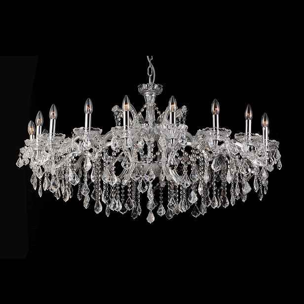 Křišťálový lustr -  64*Ø 120 cm  Clayre & Eef