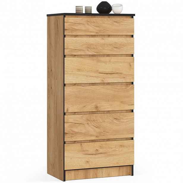 RAUMHIRSCH FURNITURE KOMODA dub Craft 130/60/40