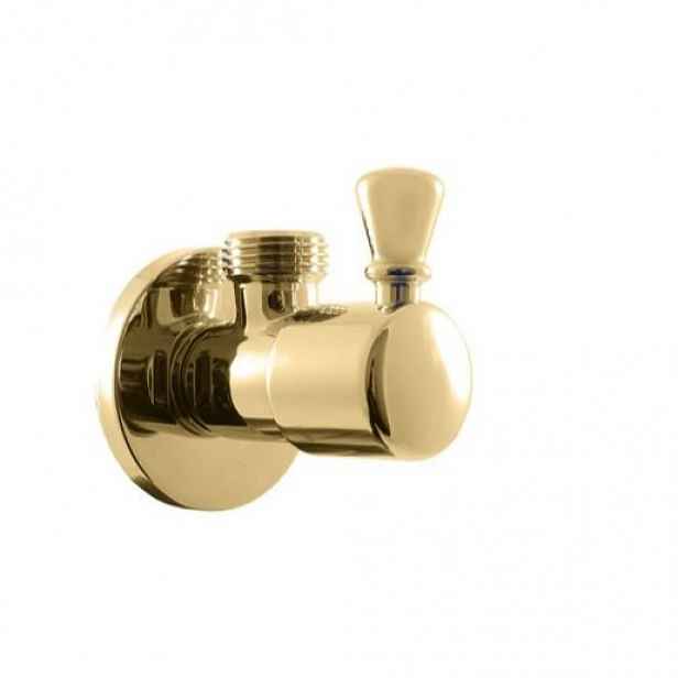 Rohový ventil RAV SLEZÁK 1/2"x3/8" zlatá lesklá RV0138Z