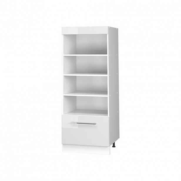 Vicco KUCHYŇSKÝ REGÁL Fame-Line, Bílá vysoký lesk/Bílá, 60 cm