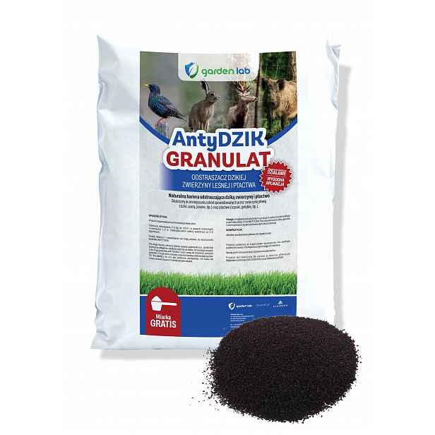 AntiDZIK granulát odpuzovač srnců, jelenů, divokých ptáků, zajíců 10 kg