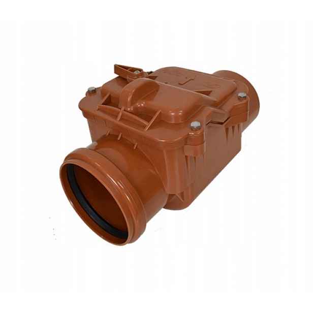 Bouřková závora Ø110 mm, oranžová, dešťová kanalizace
