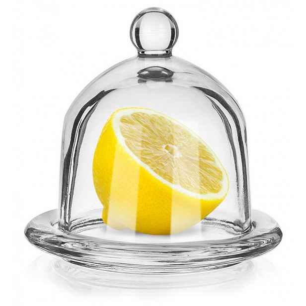 Dóza na citron 12,5 cm, sklo