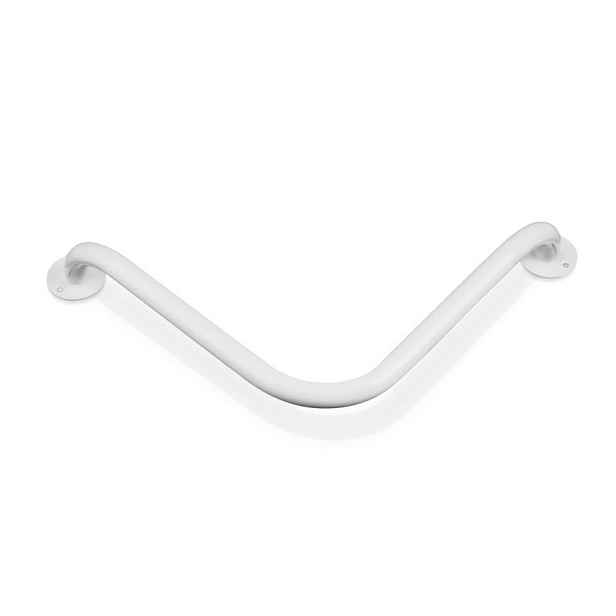 Olsen spa Madlo - zalomení 90° - 30x30 cm; Komaxit - bílé