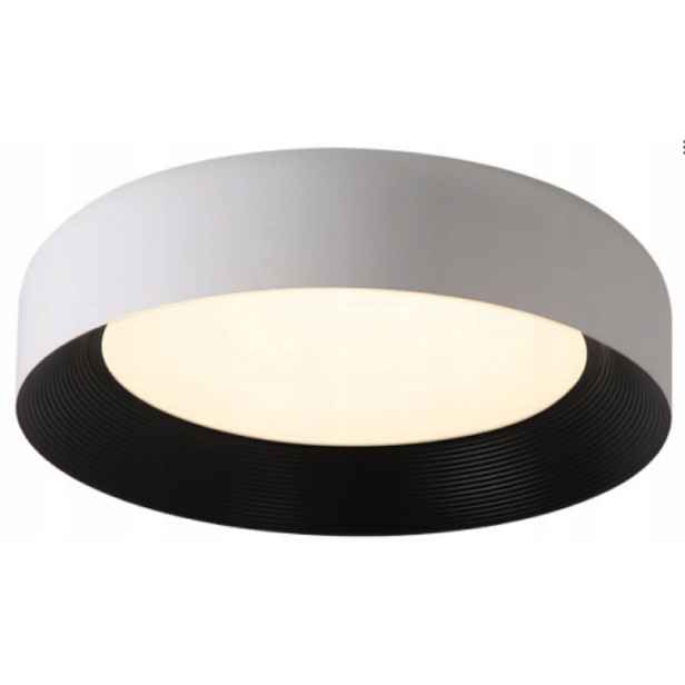 Rundo Stropní Svítidlo 44 cm 20 W Led bílá černá