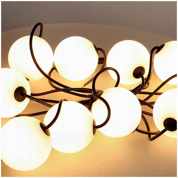 2x Zahradní girlanda Venezia Led 10 kuliček voděodolná Teplá Barva pro zahradu